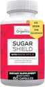 Sugar Shield - Advanced Sugar Support Supplement - Βιοτίνη, οξείδιο μαγνησίου, Chromium - 60 κάψουλες Veggie - 30 ημέρες