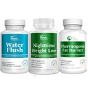 DR VITAMIN SOLUTIONS Nighttime Fat Burner, Termogenik Kilo kaybı ve Diuretic Water Pills - Kadınlar ve Erkekler 180 kapaklar için Metabolism ve Water Retention Pills