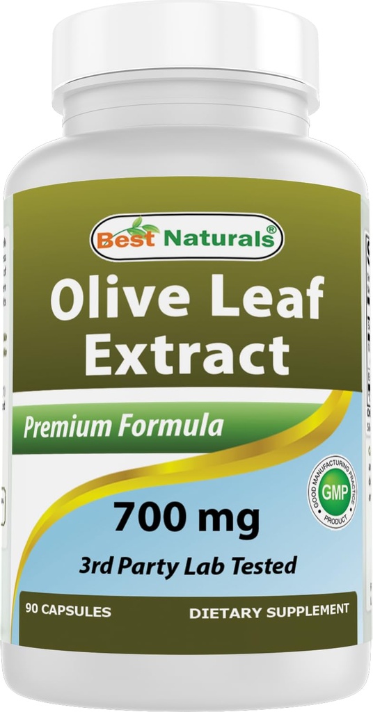 Best Naturals Olive Leaf Extract, 700 Mg, 90 μέτρα