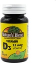 NAT B VIT D3 TB 1000IU 100 Tarafından Nature's Blend