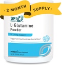 Klaire Laboratuvarları SFI Health L Glutamine Toz - 5000 mg Free-Form & Hipoallergenik Amino Asit - Destek Kas Kurtarma, Immune Support and GI Health - Non Dairy & Gluten Free (51 G / 60 Hizmet)