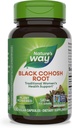 Nature's Way Black Cohosh Root, Women's Health için Geleneksel Destek*, hizmet başına 540 mg, Non-GMO Projesi Doğrulandı, 100 Capsules