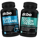 Lung Cleanse & Colon Detox - Herbal Formulas to Support Respiratory Health & Bowel Movements