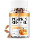 Pumpkin Seed Oil with Saw Palmetto Capsules, 3000mg, 150 Softgels|Cold Pressed Pure Virgin Oil|Essential Fatty Acids, Phytosterols|Immune, Hair, Bladder & Prostate Support | Non-GMO, 1 Pack