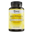 Pure By Nature Bee Γύρη συμπλήρωμα με Propolis & Royal Jelly για την υποστήριξη του ανοσοποιητικού, Αντιοξειδωτικές ιδιότητες, 120 μη ΓΤΟ χορτοφαγικές κάψουλες