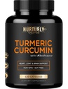 Turmeric Curcumin with BioPerine Black Pepper and% 95 Curcuminoids - Yüksek Abhidrasyon Turmeric Supplements 1300 mg for Hearth Health - Non-GMO, Gluten Free - 120 Capsules