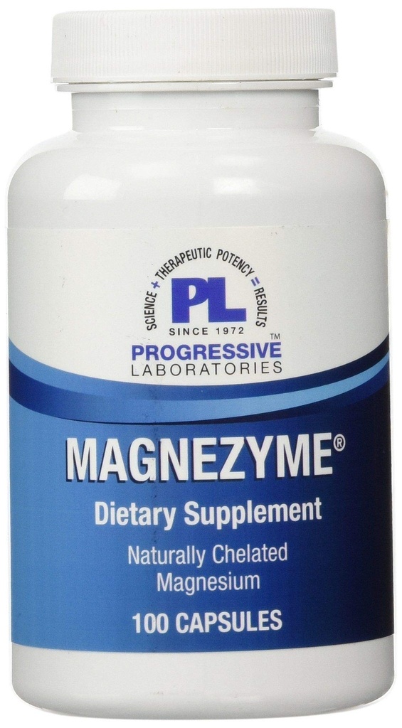 Magnezyme Supplement, 100 Count by Progressive Labs
