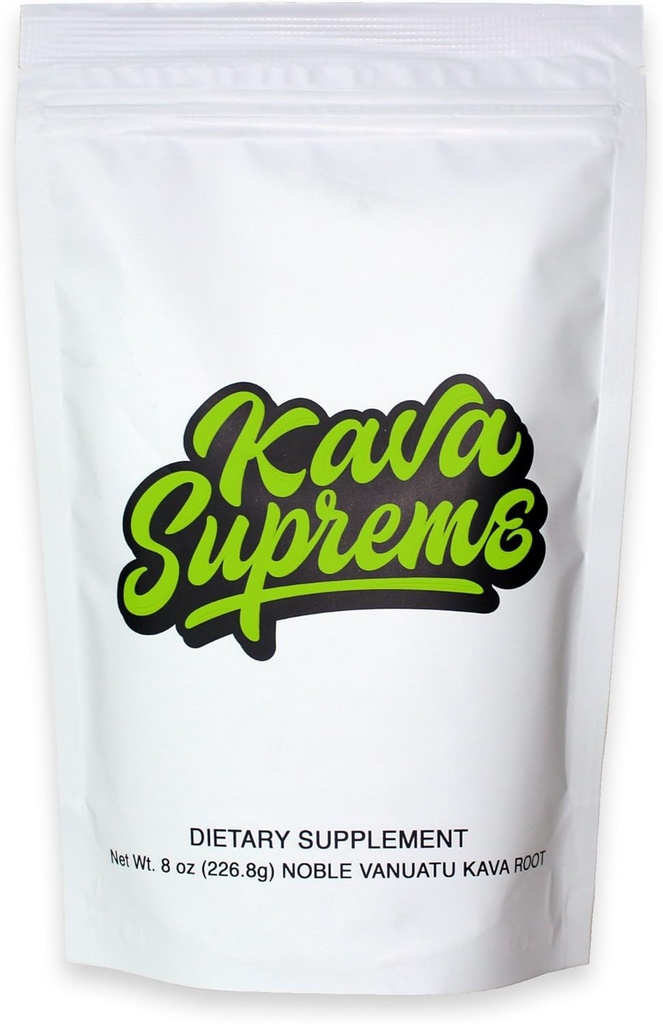 Kavafied KAVA Supreme - Ευγενής Vanuatu Kava Root Powder (8oz)
