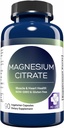MD. Life Magnesium Citrate 250 mg – 90 Κάψουλες – Υψηλή Απορρόφηση Magnesium Citrate Supplement – Easy-to-Swallow Κάψουλες για τους μυς, τα νεύρα, την καρδιά, τον ύπνο και την υποστήριξη των οστών