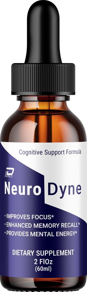Neurodyne Liquid Drops – Neuro Dyne Natural Liquid Dietary Natural Blend Supplement (1 Pack – 1 Month Supply)