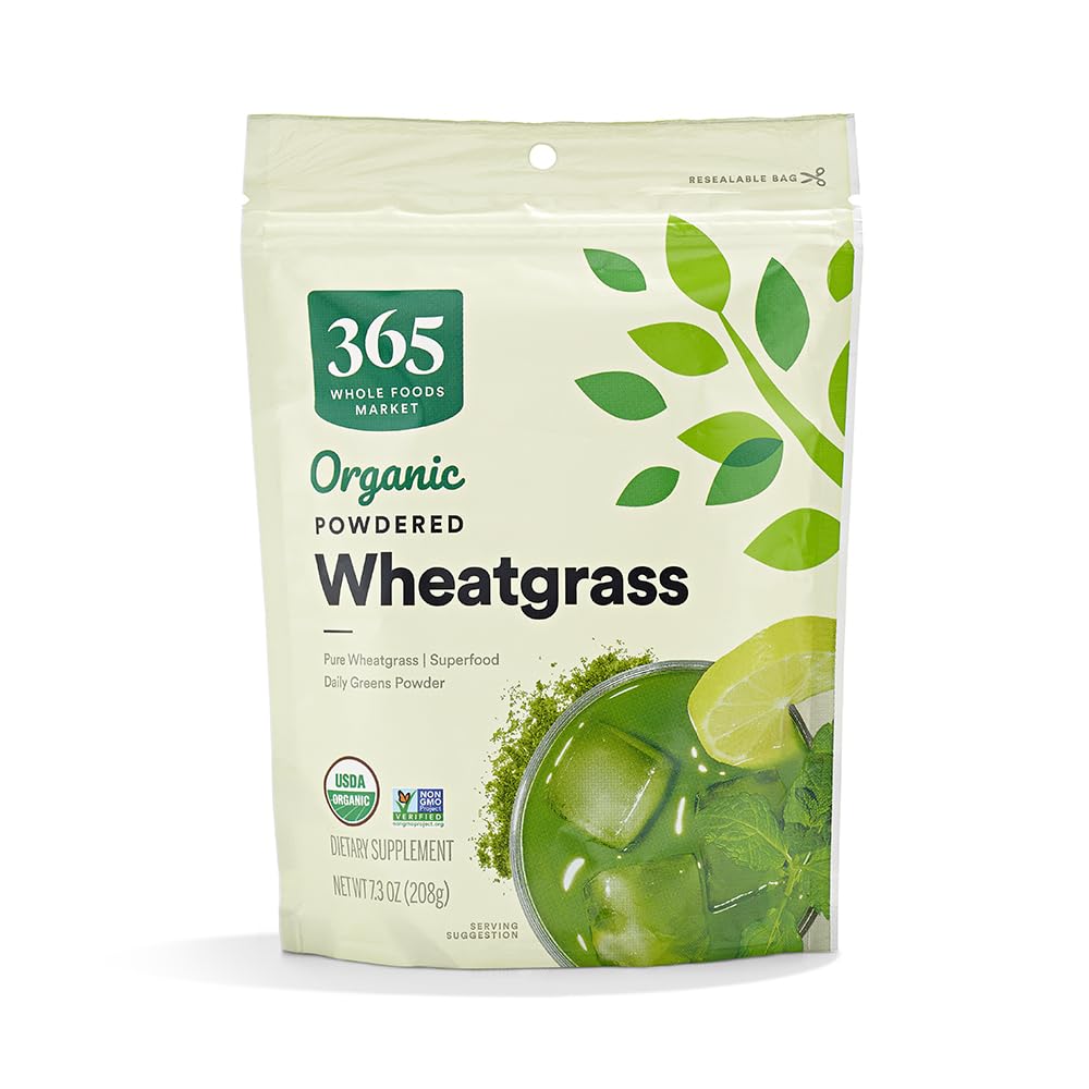 365 by Whole Foods Market, Organik Buğdaygrass Toz, 7.3 Ounce