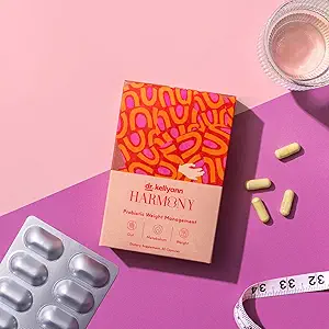 Dr. Kellyann Harmony Probiyotik Kilo Yönetimi (30 Capsules) Prebiyotik ve Probiyotik Kilo Yönetimi'ni desteklemek ve Optimal Gut Health