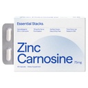 Essential Stacks Zinc Carnosine 75mg - Gut Lining Support - Hypoallergenic & Third-Party Tested - 60 Capsules