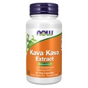 NOW Συμπληρώματα, Kava Kava Extract 250 mg, 30% Kavalactones, Βότανο Relaxation Blend*, 60 κάψουλες Veg