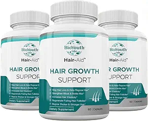 Laboratuvarlar Saç Büyüme Vitaminleri Saç Büyümesi için Tamamlanır,180 Capsules - E, Raspberry Ketone, Iron & Saw Palmetto hem Kadınlar hem de Erkekler için Saç Kaybını Minik için.