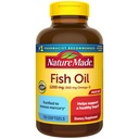 Nature Made Fish Oil Omega 3 Supplements, 1200 mg Softgels, Omega 3 Fish Oil for Healthy Heart Support, 150 Softgels, 75 Day Supply