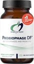 Designs for Health Probiophage DF - Bacteriophage Prebiotic + Probiotic Supplement - Probiotics for Digestion + Immune Support - Dairy Free Προ και Pro Biotics in Delayed Release Caps (120 Count)