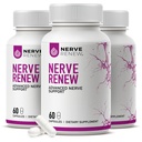 NERVE RENEW Advanced Nerve Support - 300 mg Stabilized R-Alpha Lipoic Acid, Vitamin B Complex, Benfoti, Herbs for Fast-Acting Support Support