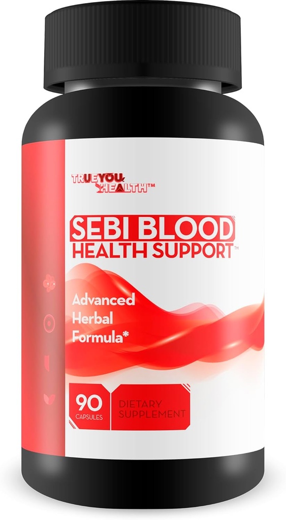 Sebi Blood Health Support - Blood Health Supplement - Blood Balance Blood Boost Formula - Dr. Sebi Blood Health tarafından Inspired - Kan Akışını Geliştirin ve Oxidative Stresi Azaltın