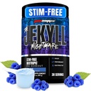 ProSupps Dr. Jekyll Nightmare Pre Workout Powder with Nootropics – Stim-Free Preworkout Supports Focus & Performance – Caffeine-Free Gym & Fitness Supplements (Blue Razz, 30 Servings)