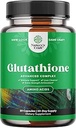 Süt Butle 1000 mg ile Glutathione Supplement - Liver Care için Alfa Lipoic Asit ile Glutathione Capsules – Enerji Desteği ve Immune Yardım - Erkekler ve Kadınlar için - 30 Count