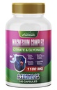 Vitamisan High Absorption Magnesium 6 Forms of Magnesium Citrate Chelated Glycinate Chloride Malate Oxide 140 Capsules Gluten Free Non GMO