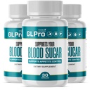 GLPro Capsules – Natural Supplement with Hawthorne, Garlic, Green Tea & Hibiscus – Non-GMO, Gluten-Free, Dairy-Free, Vegetarian, Made in USA – 30 Capsules, 3 Month Supply