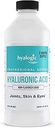 Hyalogic Profesyoneller Serisi - Tüm Vücut Hydration için Hyaluronik Asit Supplement - 100 mg Ingestible HA Liquid Supplement; Odorless, Tasteless & Preservative Free for Skin & Eyes - 10 ozonic Acid Supplement