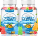 Yetişkinler Çocuklar için yumuşak taşıyıcı Şeker Ücretsiz Pyum Magnezyum Gummies, Yüksek Abhidrasyon Pagon Tamam Gummies Destekler Leg Cramps & Muscle & Immune Health, Delicious Karma Fruit Flavor 120