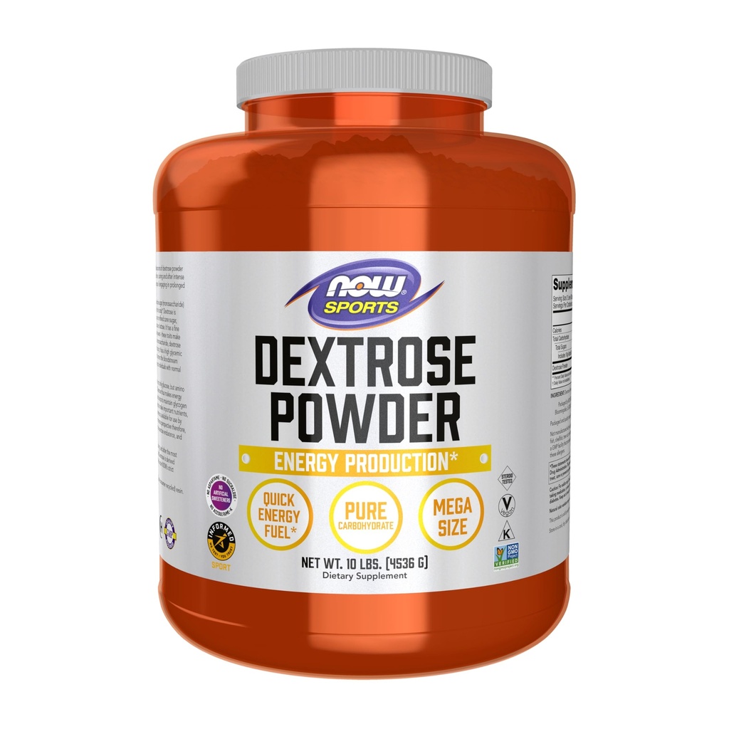 Şimdi Gıda Spor Beslenme, Dextrose Toz (Monosaccharide), Enerji Üretimi*, 10Pound