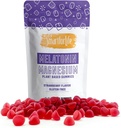 DEVAMI Melatonin Gummies 5 mg W/Magnesium - 60 Kont - Plantive Vegan Melatonin Gummies - Strawberry Flavor Sleep Gummies - Heart & Bone Health Diyetary Supplement - Adult Melatonin Gummies