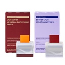 ESTHER FORMULA Night Reset Duo — Glutathione Strips (30 ct) & Melatonin Strips (30 ct) | Fast-Absorbing Oral Sleep Strips | Melatonin Sleep Aid, Fall Asleep Faster, Stay Asleep Longer, Antioxidant Sup