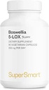 Supersmart - 5-Loxin 200mg per Day (Patented) - AKBA Supplement - 5-Loxin Boswellia Serrata Extract | Non-GMO & Gluten Free - 90 Vegetarian Capsules