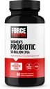 FORCE FACTOR Probiotic for Women 50 Billion CFU, Γυναικείο Probiotic for Digestive Health, Immunity, and Vaginal Health, 10 Strains with Lactobacillus Acidophilus, Vegan, 60 Capsles