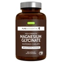 Igennus Highest Strength Chelated Magnesium Glycinate 1300mg, 380mg Elemental, 90 Servings, Pure & Clean Buffered Magnesium Bisglycinate, Vegan, 180 Capsules