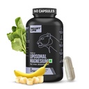 Triple Magnesium Complex | 350mg Magnesium Glycinate, Oxide & Liposomal Magnesium Oxide | High Absorption Chelated Formula for Sleep, Stress & Cognitive Functions | 60 Capsules