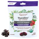 Kuantum Sağlığı TheraZinc Organik çinko Lozenges Elderberry & Honey - Yetişkinler ve Çocuklar için Immune Desteği 12+ Doğal olarak Flavored Raspberry Fast Relief with No Aftertaste - 18 Count