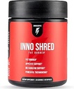 Inno Shred Fat Burner for Men and Women with 100mg Capsimax, Grains of Paradise, Organic Caffeine, Green Tea Extract, Appetite Suppressant, Weight Loss (60 Veggie Capsules) | (with Stimulant)