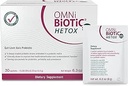 OMNi BiOTiC HETOX Probiotic Liver Detox - Bifidobacterium & Lactobacillus Probiotic Supplement - Υποαλλεργική υποστήριξη Gut-Liver - Μη-GMO Detox Cleanse για άνδρες και γυναίκες