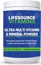 Hayat Kaynakları Vitaminleri Ultra Çok Vitamin & Mineral Toz - Tüm Gıda Esaslı - 30 Günlük Tedarik