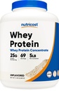 Nutricost Whey Protein Toz, Unflavored, 5 kilo - Whey Protein Yoğunluğu
