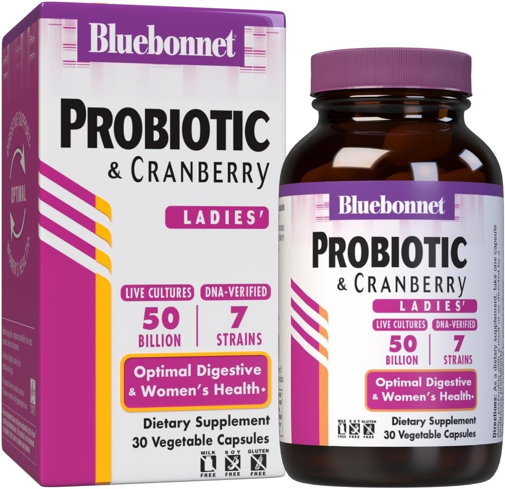 Διατροφή Bluebonnet Advanced Choice Γυναικεία ενιαία καθημερινή προβιοτική 50 δισεκατομμύρια (Κρύο πακέτο), 30 Count