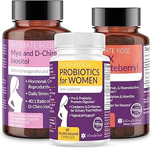 Intimate Rose Εξοικονομήστε 10% σε πλήρη Wellness Women's Bundle – Vitex, Myo-Inositol, και Probiotic συμπληρώματα για την ισορροπία ορμονών και τη γυναικεία υγεία