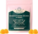 Vital Source Feminine Balance Pineapple Gummies for improve Immune,Gluten-Free & Hell,Health & Wellness Hawaiian,Vegan for Women60 Gummies (1)