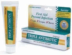 Triple Antibiotic Firs Aid Antibiotic Ointment 0.33oz (2 Pack)
