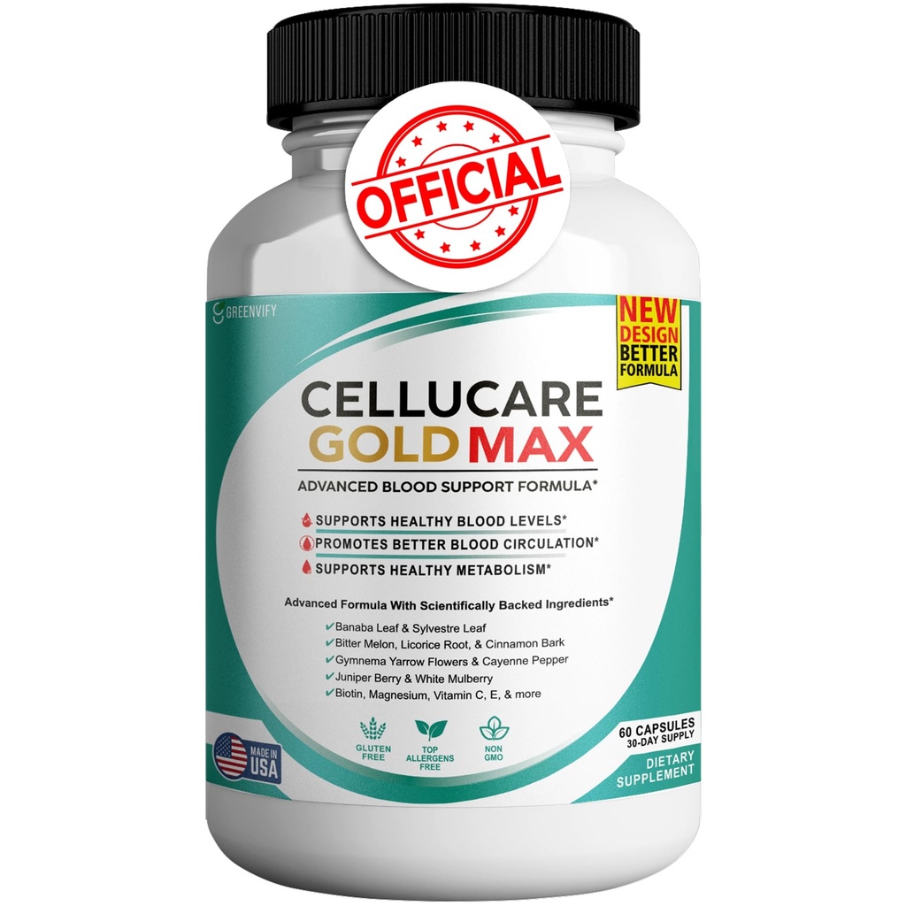 Gold Max Pills Advanced Blood Support Formula Supplement, Blood Capsules - Maximum Strength, All Natural Formula Capsules Blood Support Reviews (1)