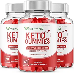 IDEAL PERFORMANCE (3 Pack) Vitality Decision Ketos Gummies Vitality Ketos ACV Gummies Vitality ACV Gummie Vitality Ketos (180 Gummies)