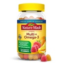 Nature Made Multivitamin + Omega-3, Multivitamin Gummies for Women and Men, Daily Nutritional Support, 80 Yetişkin Gummy Vitamins & Minerals, 40 Day Supply