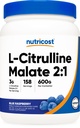 Nutricost L-Citrulline Malate 2:1 (600 Grams) (Mavi Raspberry)