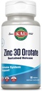 KAL çinko Orotate 30 mg, Sustained Release, Chelated çinko Tabletleri, Immune Support Supplement, Protein Synthesis, Metabolism, Enerji Desteği, Vegan, Gluten Free, 60-Day Garanti, 90 Hizmet, 90 Tablet